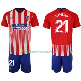 Fußballtrikots Atlético Madrid GAMEIRO 21 Kinder 2018-2019 Kurzarm Heimtrikotsatz kaufen